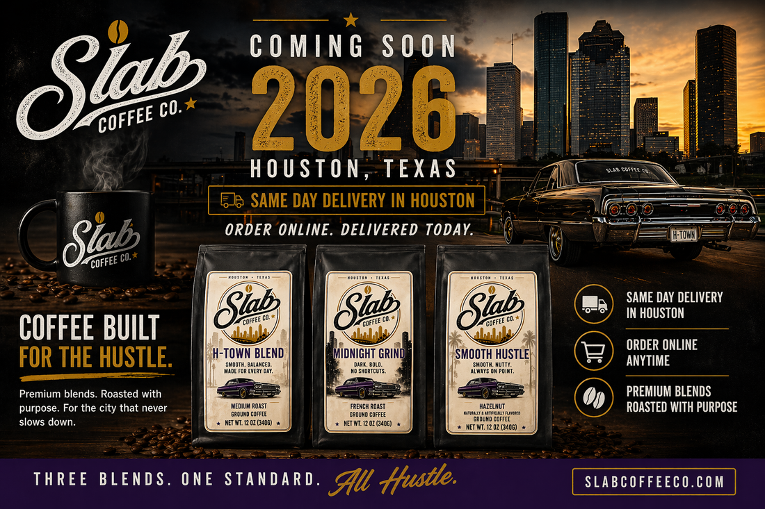 Slab Coffee Co. Announces 2026 Launch with Same-Day Delivery in Houston