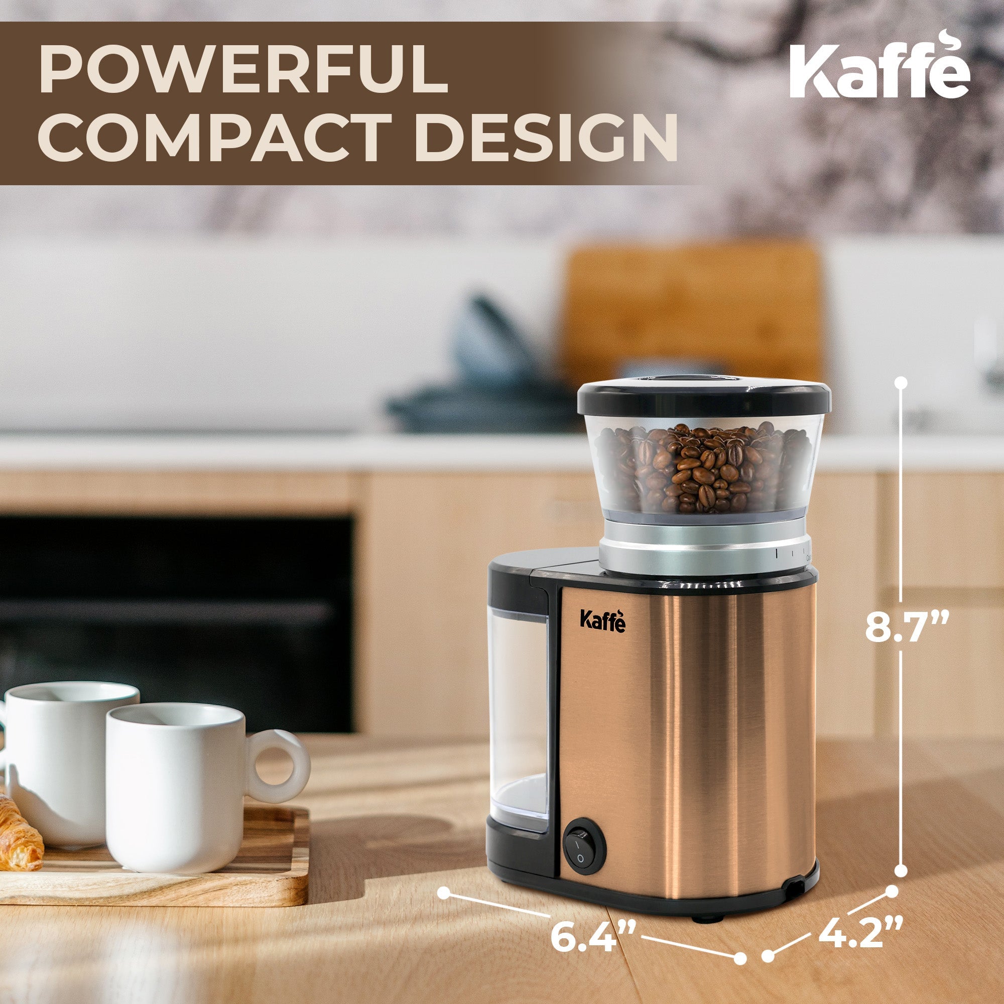 Burr Coffee Grinder Houston – KF8023 Precision Coffee Grinder | Slab Coffee Co