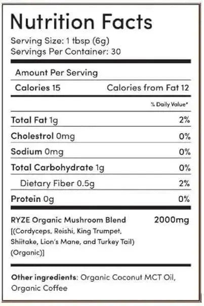 RYZE Mushroom Coffee Houston – 30 Servings (Pack of 2) | Lion’s Mane & Adaptogen Blend