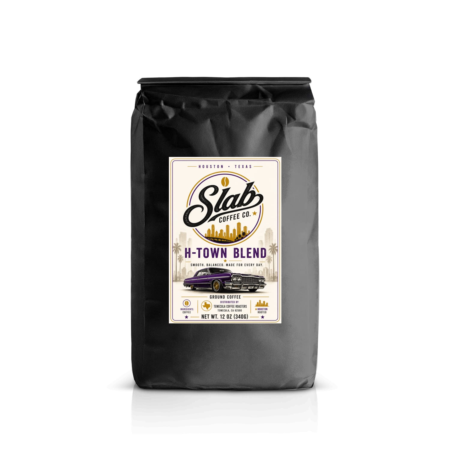 H-Town Blend Breakfast Coffee | Medium Roast High Caffeine Blend